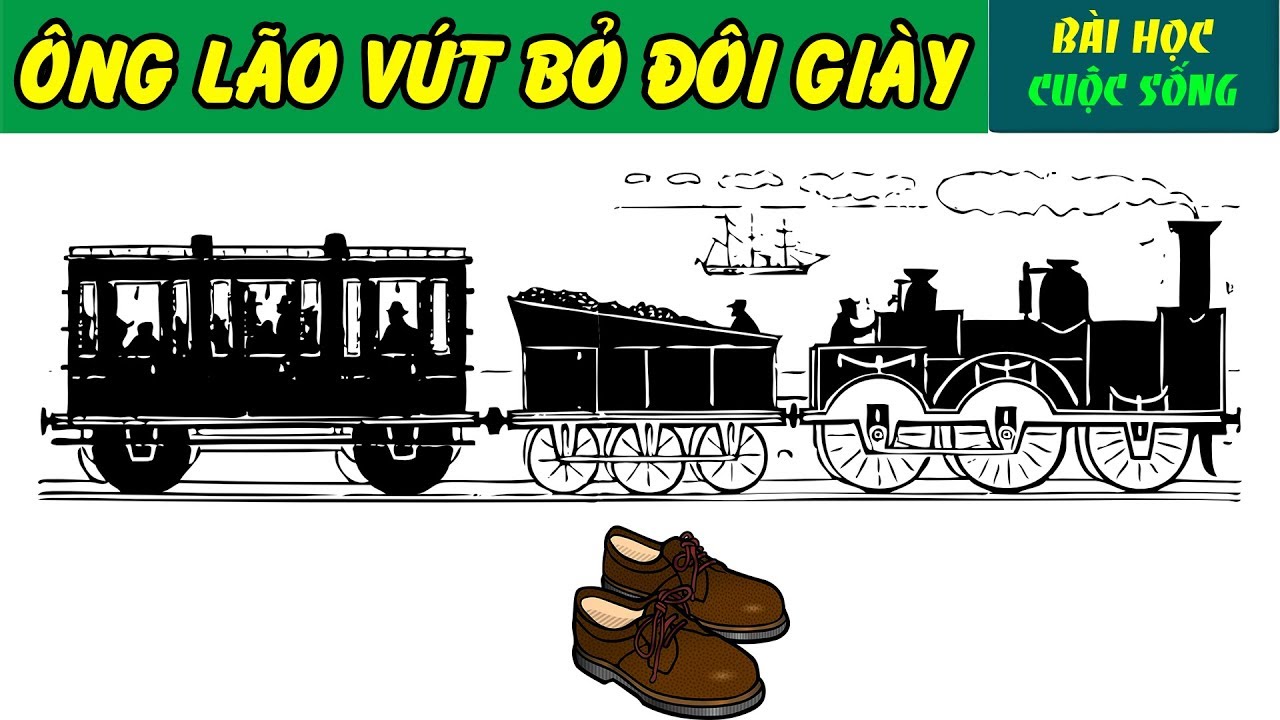 Người đàn ông vứt bỏ đôi giày